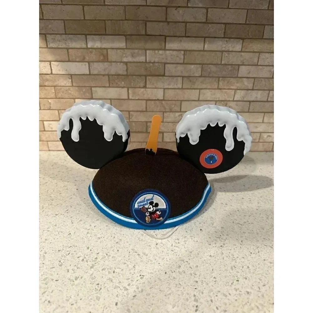 Rare Disney Melting Ice Cream Cool And Sweet Mickey Ears Hat ears